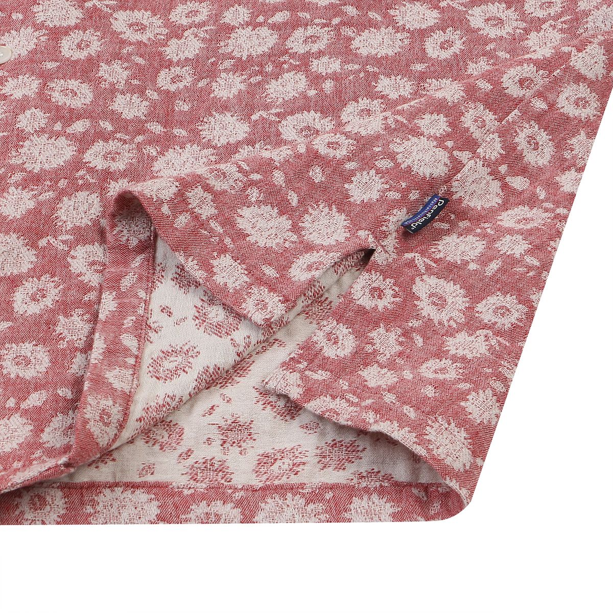 펜필드(PENFIELD) FLOWER JACQUARD HALF SHIRTS PINK_FQ2WR18U