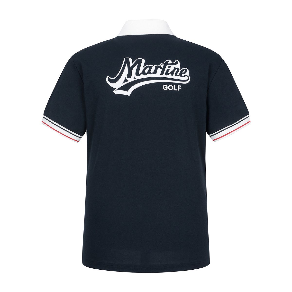 마틴골프(MARTINE GOLF) V Neck Polo Shirts_Navy (Men)