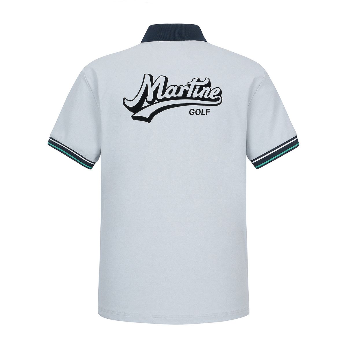마틴골프(MARTINE GOLF) V Neck Polo Shirts_Grey (Men)