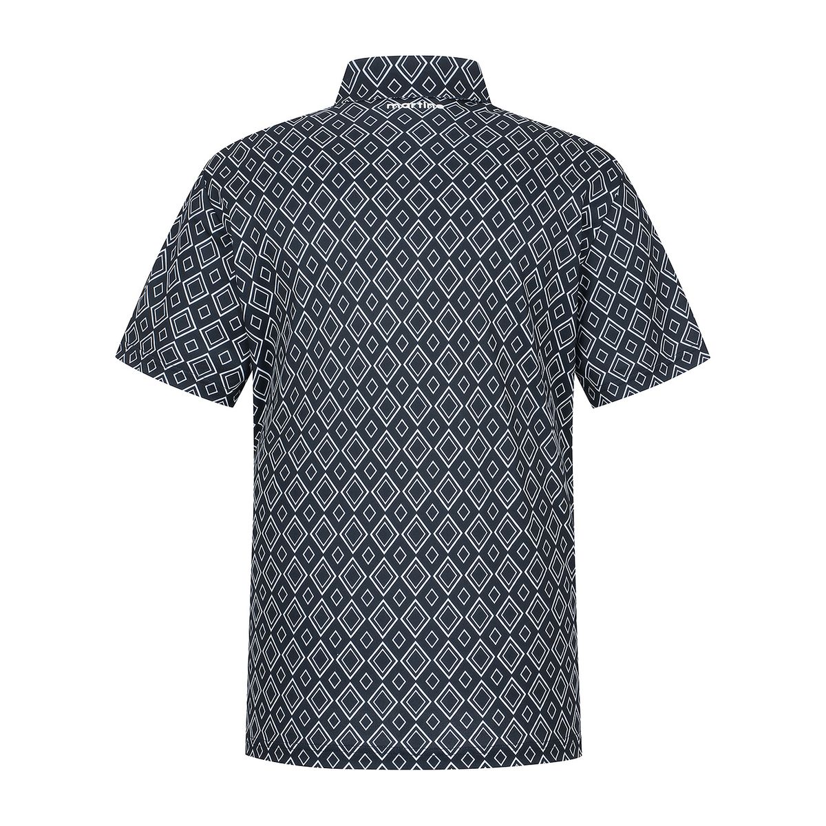 마틴골프(MARTINE GOLF) Argyle Print Slim Fit Shirts_Navy (Men)
