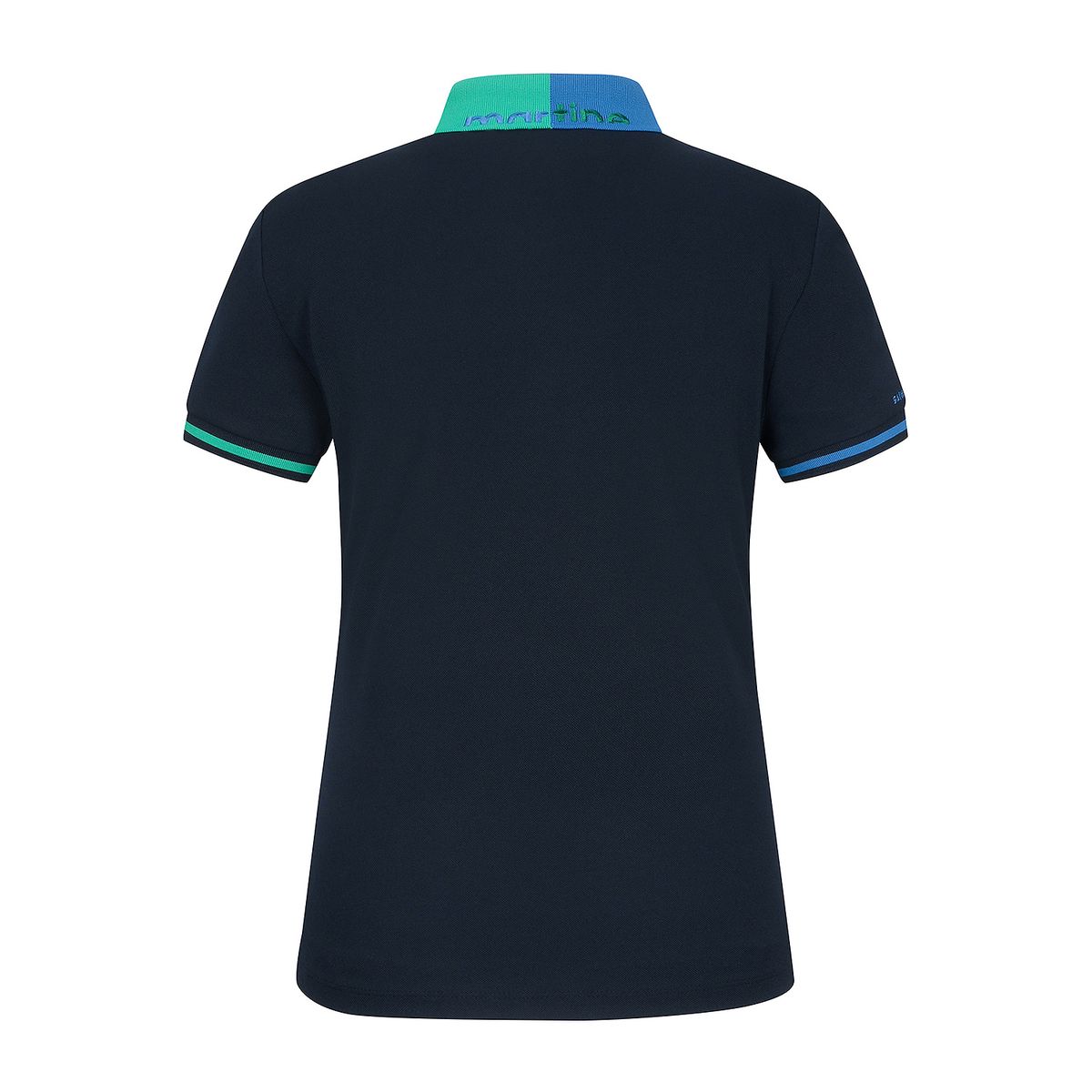 마틴골프(MARTINE GOLF) Half&Half Collar Polo Shirts_Navy
