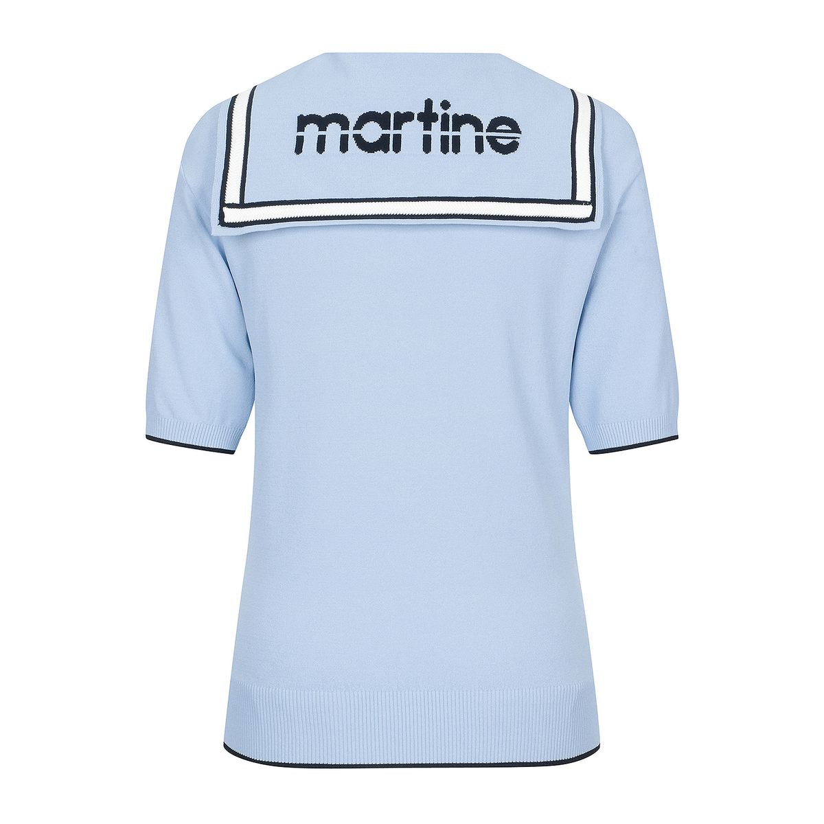 마틴골프(MARTINE GOLF) Martine Sailor Collar Knit_S/Blue