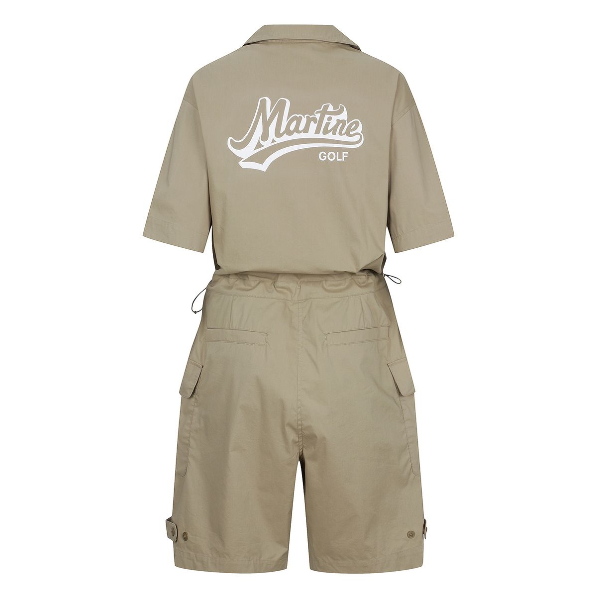 마틴골프(MARTINE GOLF) Back Martine Logo Jumpsuit_Beige