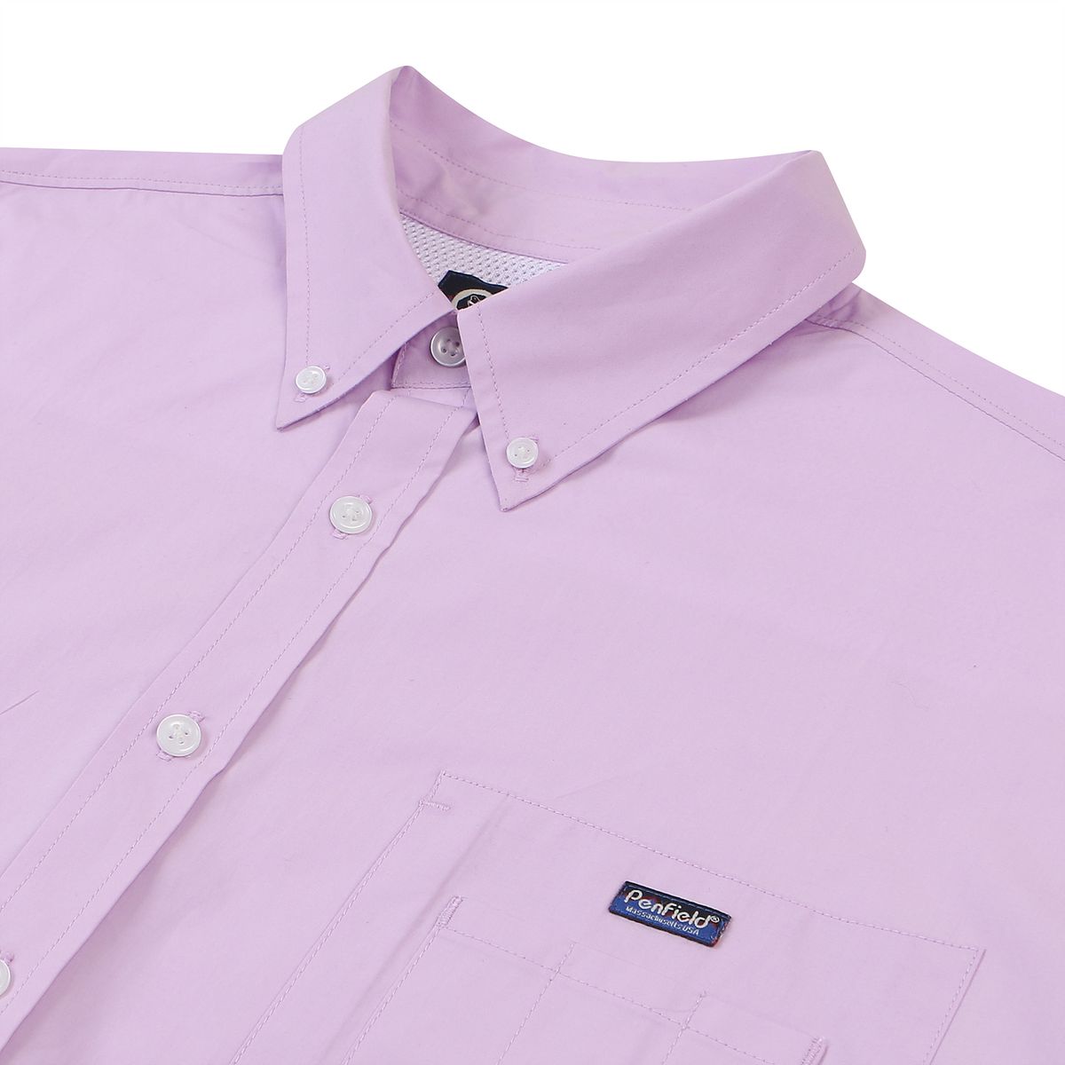 펜필드(PENFIELD) PENFIELD 60S BUTTON DOWN SHIRT LILAC_FQ2WR91U