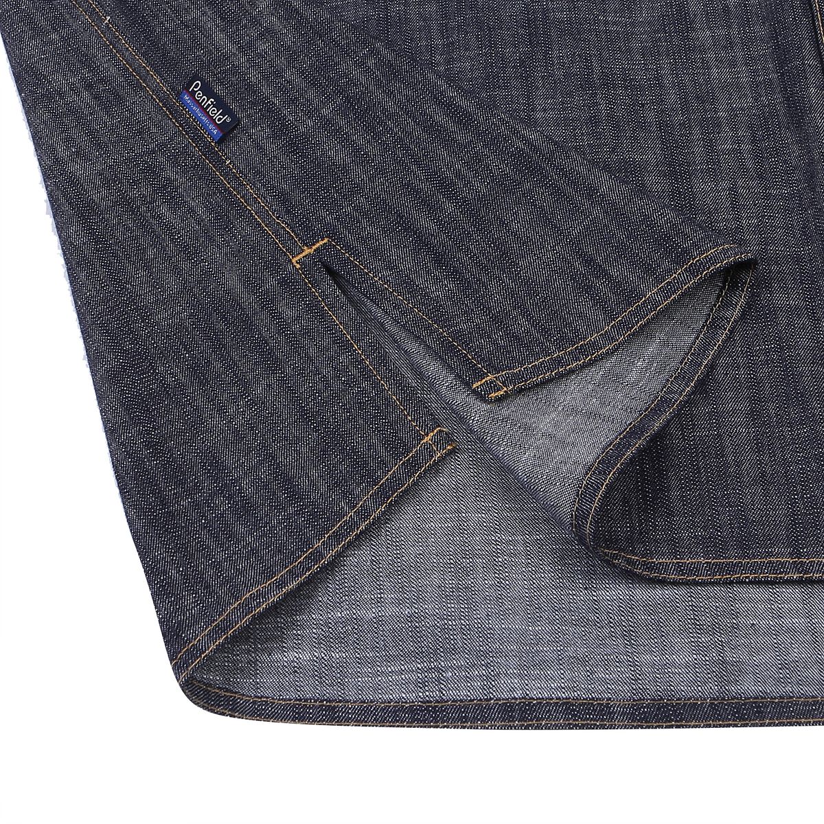 펜필드(PENFIELD) WASHED DENIM HALF SHIRT INDIGO_FQ2WR80U