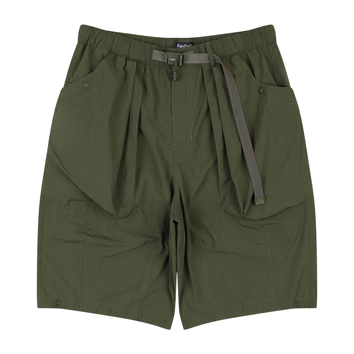 펜필드(PENFIELD) UTILITY POCKET HALF BALLOON PANTS OLIVE_FQ2WP63U