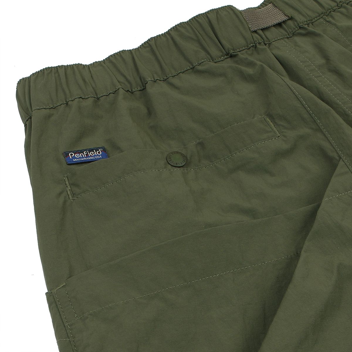 펜필드(PENFIELD) UTILITY POCKET HALF BALLOON PANTS OLIVE_FQ2WP63U