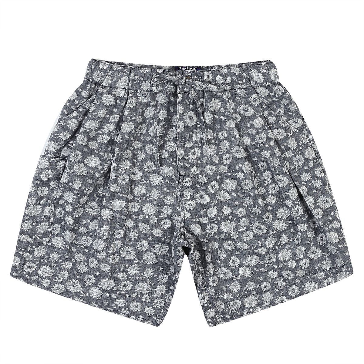 펜필드(PENFIELD) FLOWER JACQUARD RESORT SHORTS NAVY_FQ2WP23U