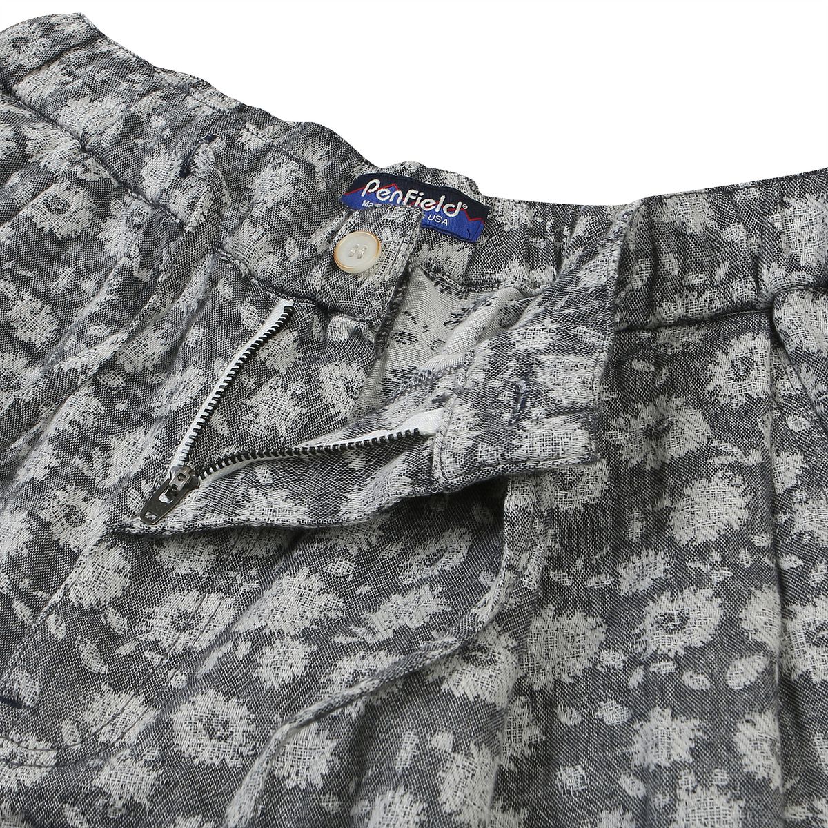 펜필드(PENFIELD) FLOWER JACQUARD RESORT SHORTS NAVY_FQ2WP23U