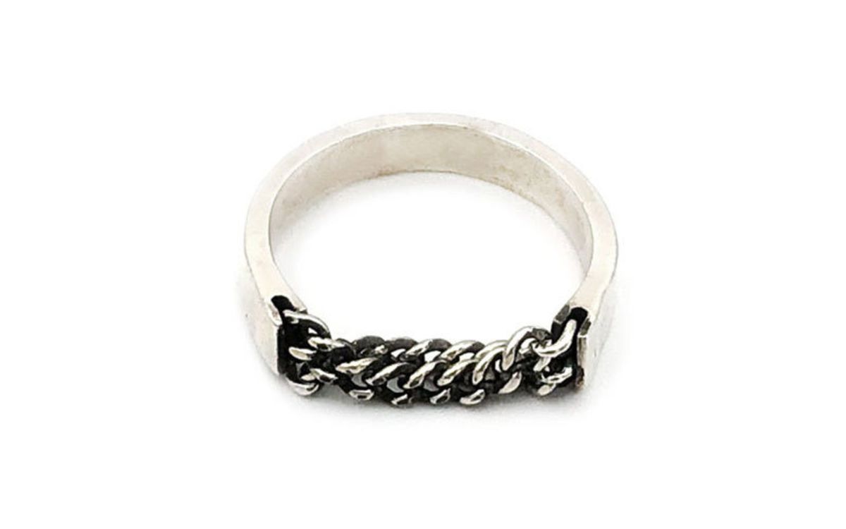 프리카 주얼리(FRICA JEWELRY) 더블 체인 링