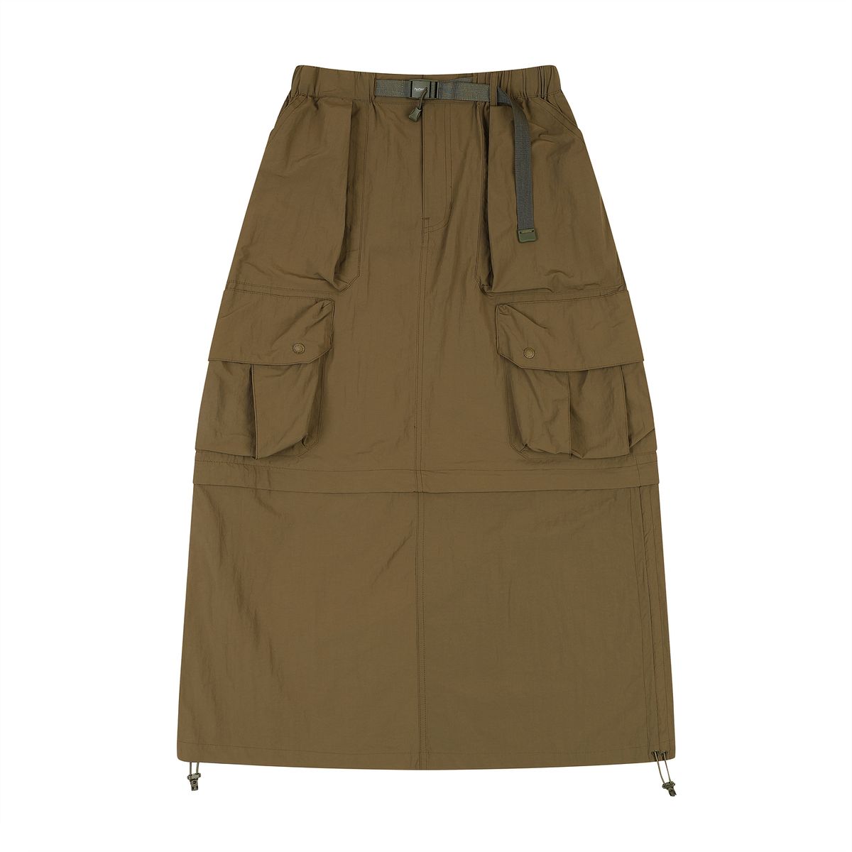 펜필드(PENFIELD) 2WAY UTILITY CARGO POCKET SKIRT BROWN_FQ2KS64F