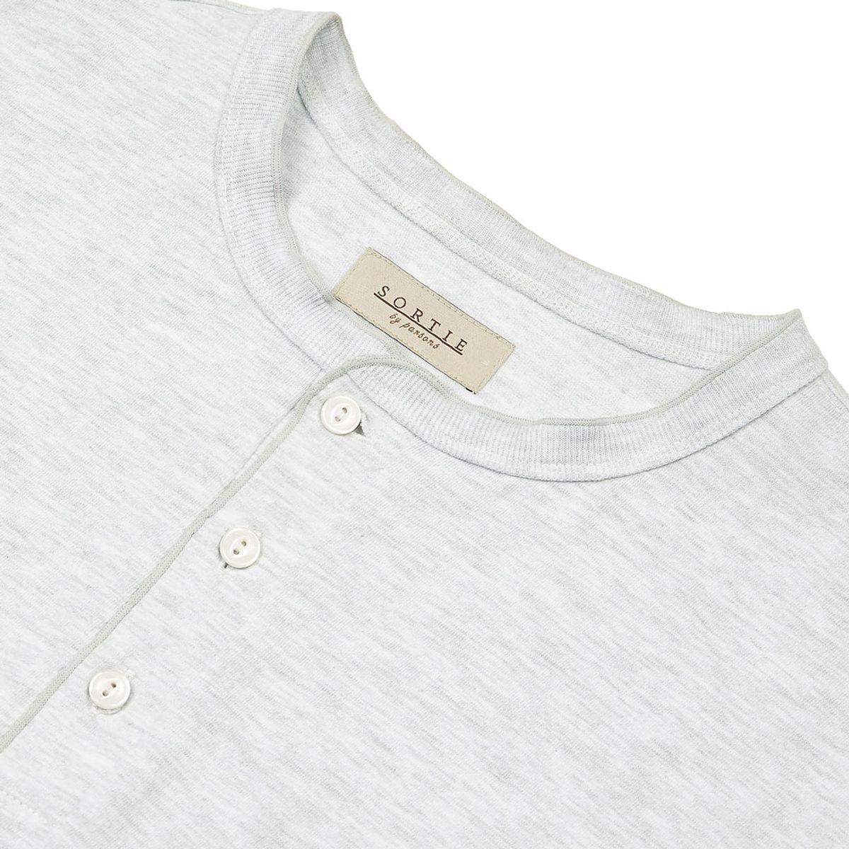 솔티(SORTIE) Utility Henly neck T-Shirts (White)