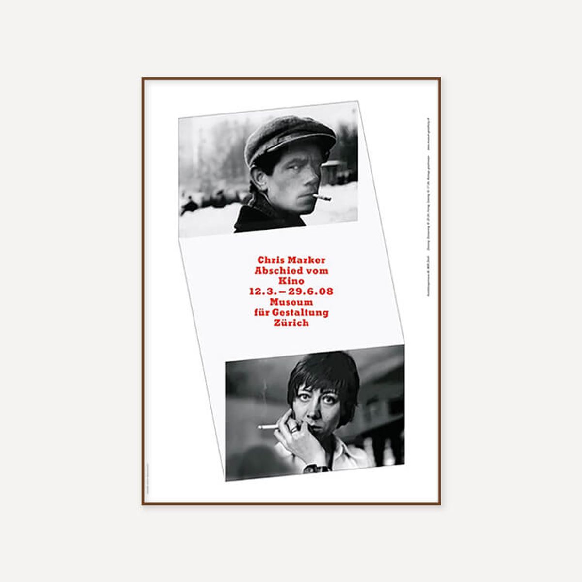 그릿시즌(GREET SEASON) 크리스 마르케 A farewell to the cinema, 2008 (액자 포함)