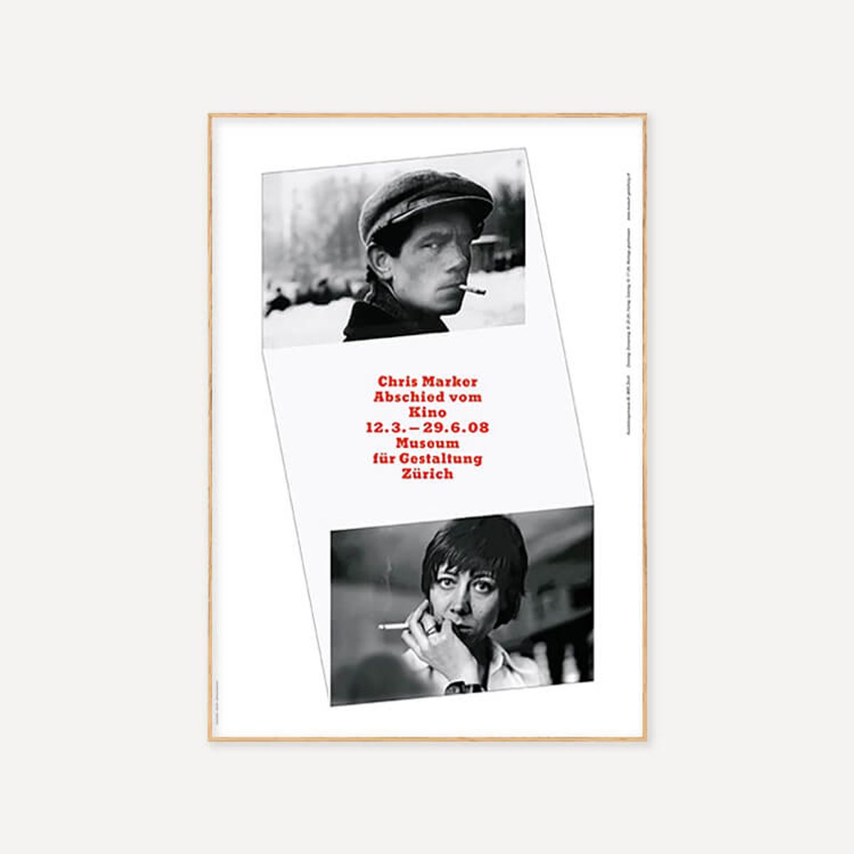 그릿시즌(GREET SEASON) 크리스 마르케 A farewell to the cinema, 2008 (액자 포함)