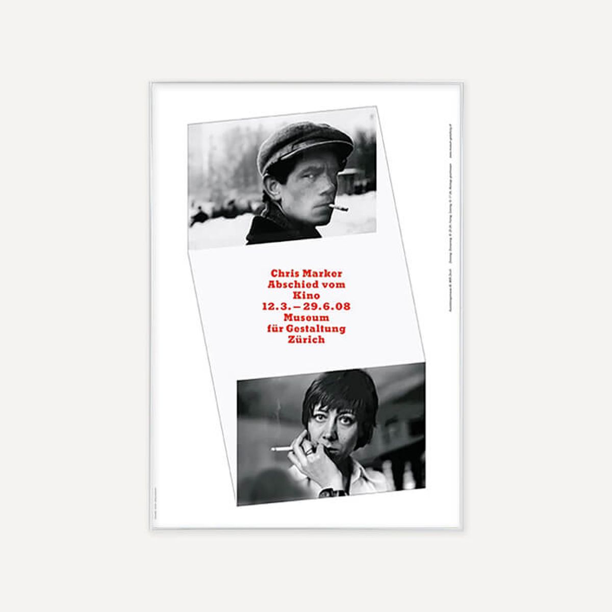 그릿시즌(GREET SEASON) 크리스 마르케 A farewell to the cinema, 2008 (액자 포함)