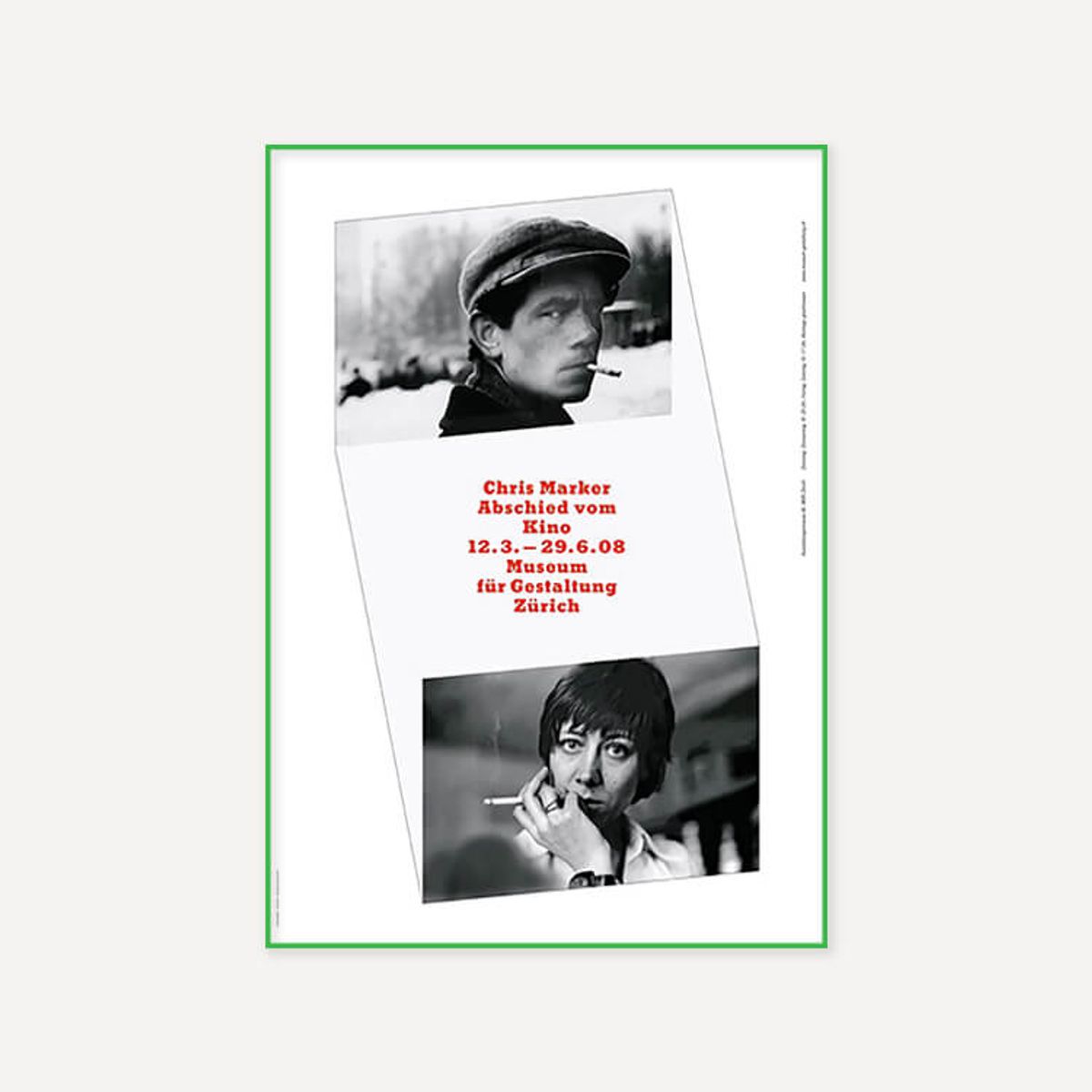 그릿시즌(GREET SEASON) 크리스 마르케 A farewell to the cinema, 2008 (액자 포함)