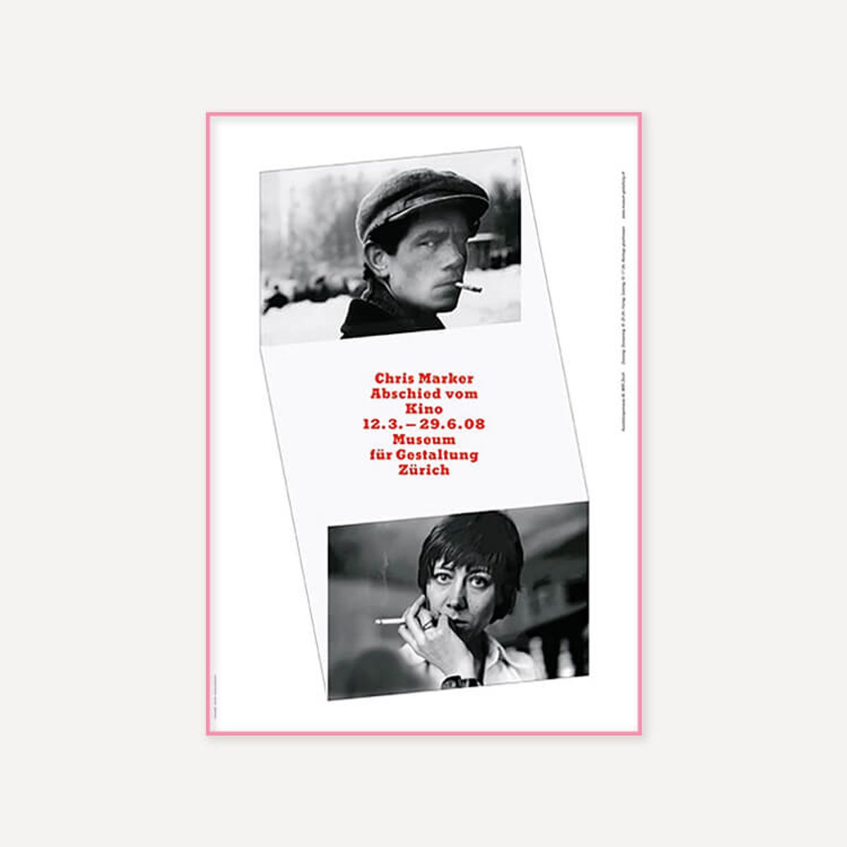 그릿시즌(GREET SEASON) 크리스 마르케 A farewell to the cinema, 2008 (액자 포함)