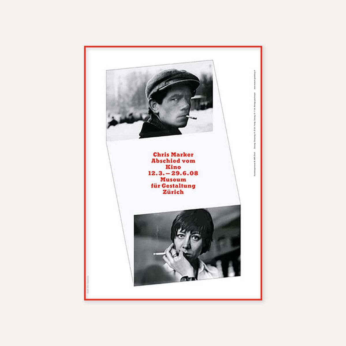 그릿시즌(GREET SEASON) 크리스 마르케 A farewell to the cinema, 2008 (액자 포함)