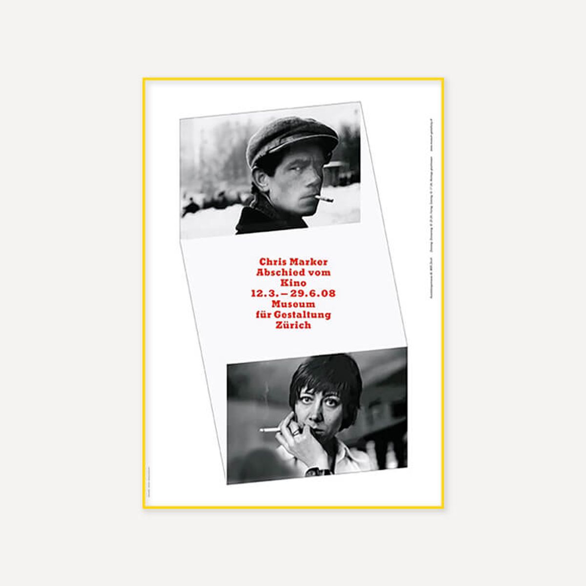 그릿시즌(GREET SEASON) 크리스 마르케 A farewell to the cinema, 2008 (액자 포함)