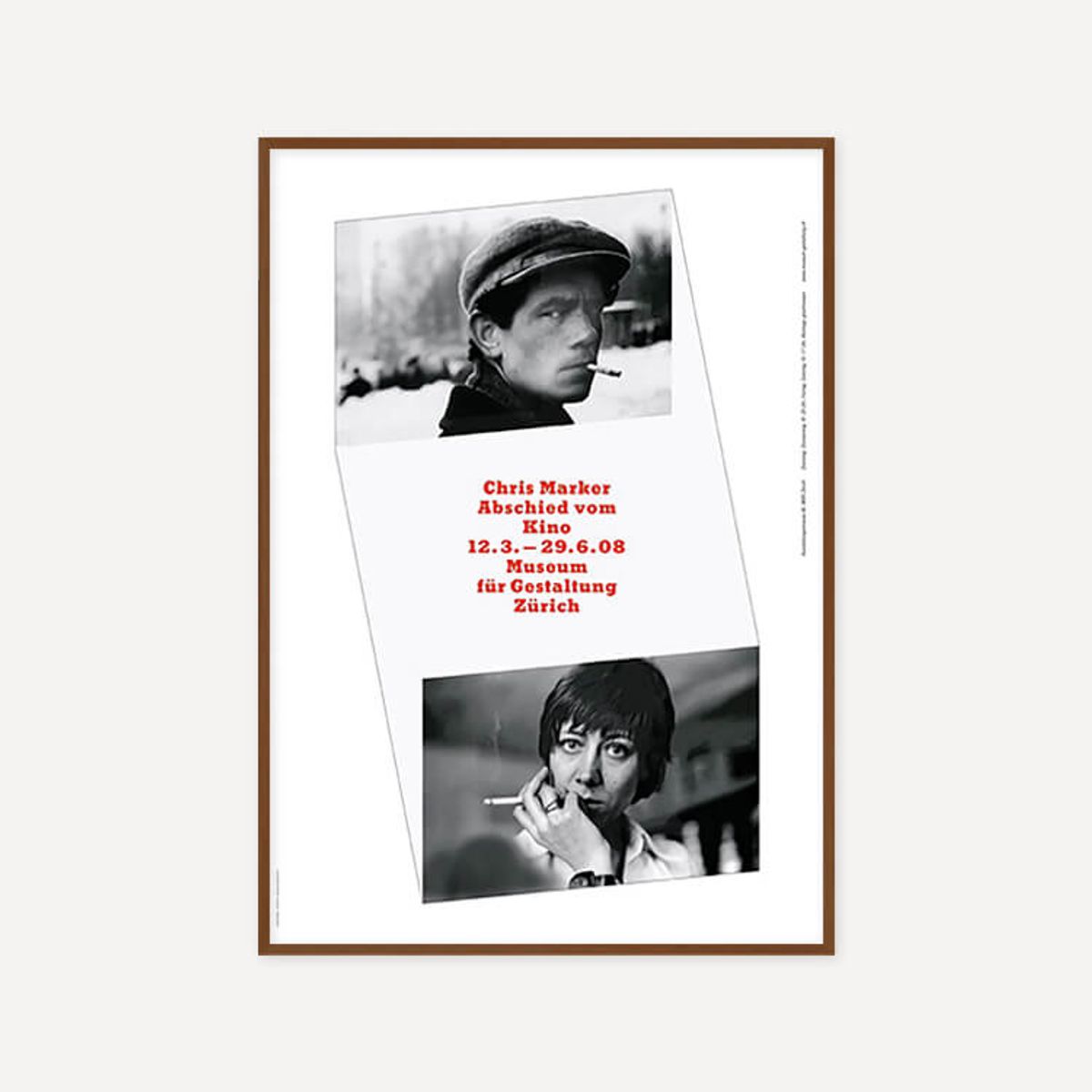 그릿시즌(GREET SEASON) 크리스 마르케 A farewell to the cinema, 2008 (액자 포함)