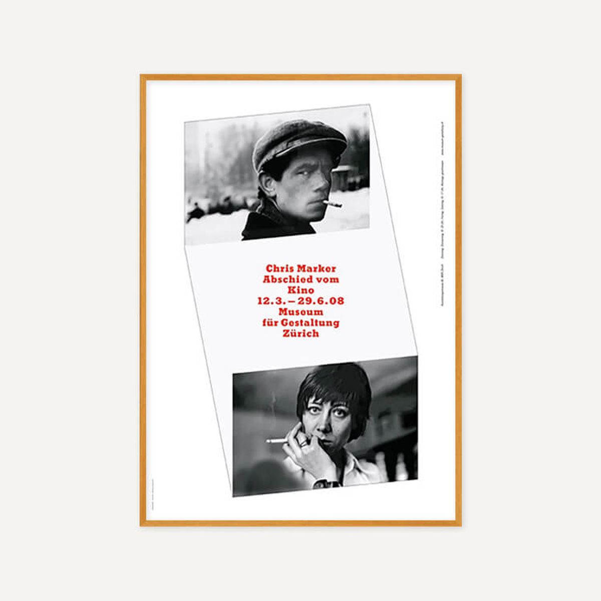 그릿시즌(GREET SEASON) 크리스 마르케 A farewell to the cinema, 2008 (액자 포함)