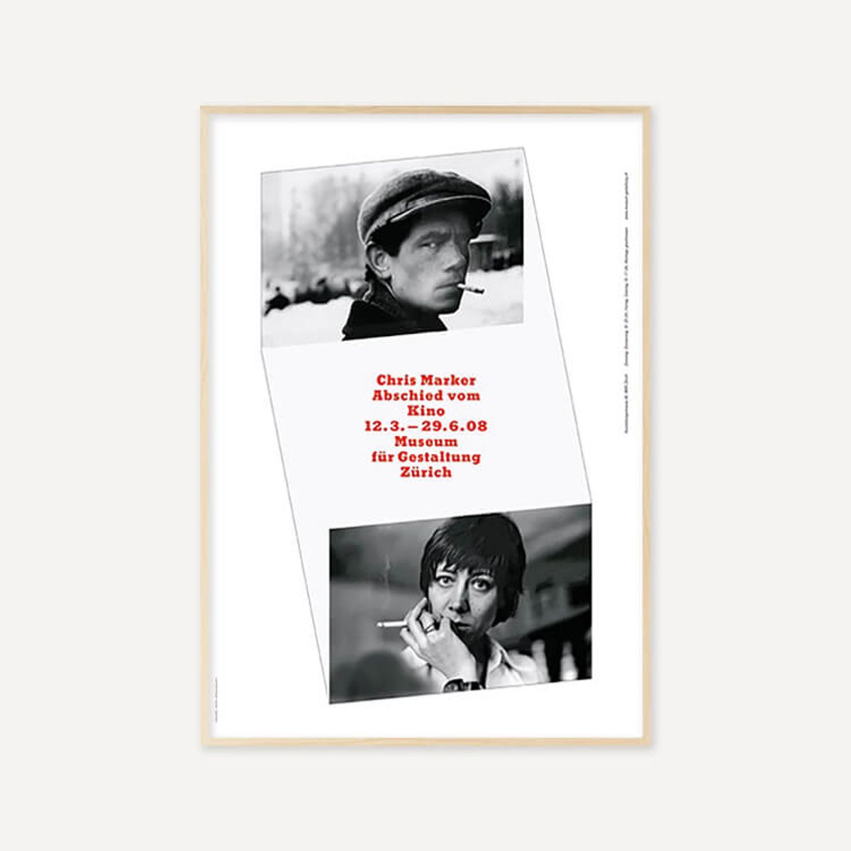 그릿시즌(GREET SEASON) 크리스 마르케 A farewell to the cinema, 2008 (액자 포함)