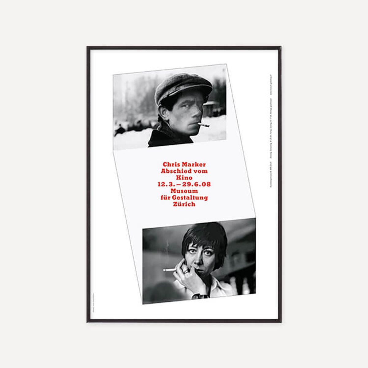 그릿시즌(GREET SEASON) 크리스 마르케 A farewell to the cinema, 2008 (액자 포함)