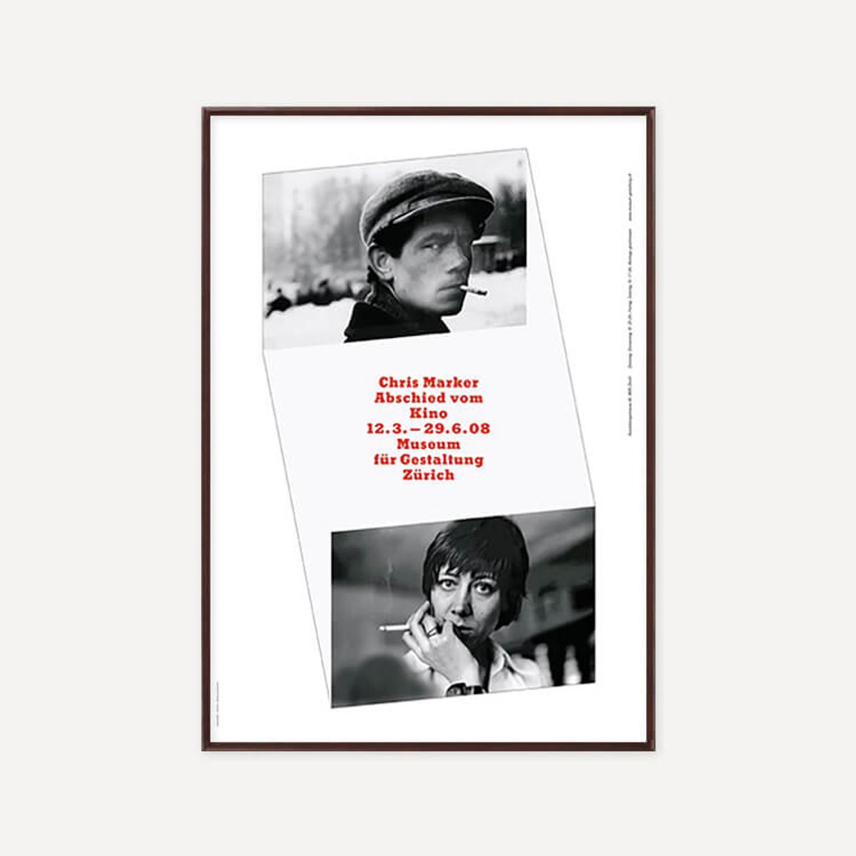 그릿시즌(GREET SEASON) 크리스 마르케 A farewell to the cinema, 2008 (액자 포함)