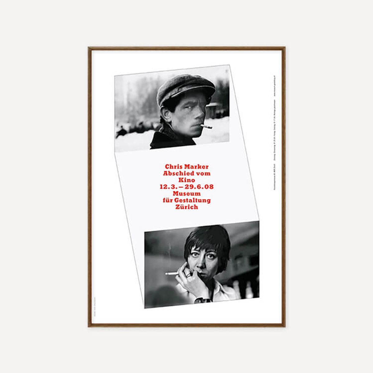 그릿시즌(GREET SEASON) 크리스 마르케 A farewell to the cinema, 2008 (액자 포함)
