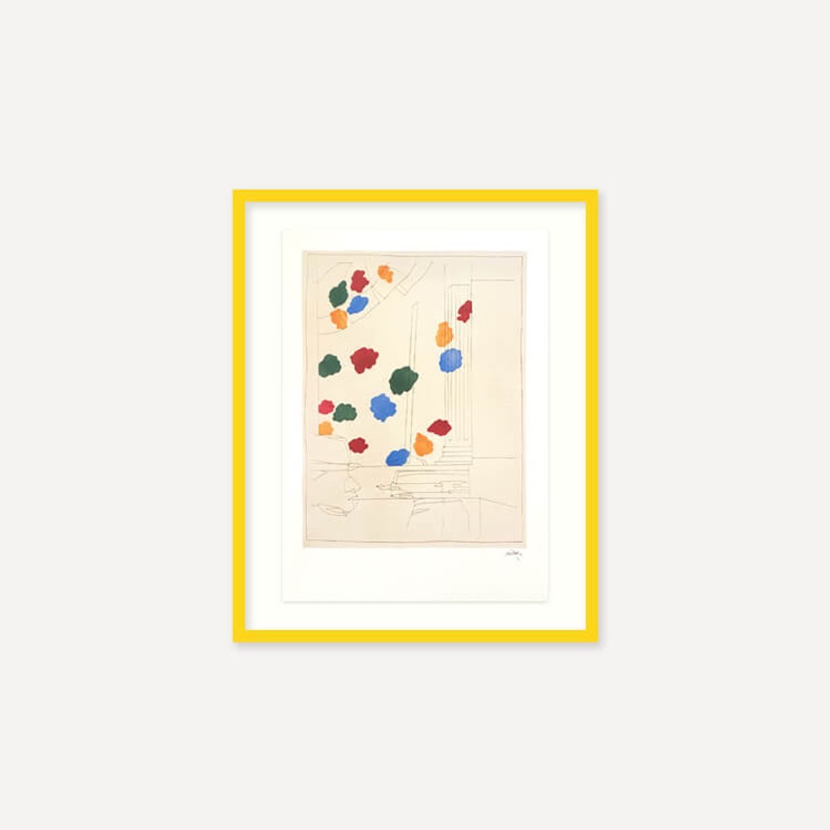 그릿시즌(GREET SEASON) 발레리오 아다미 Gorki a Capri, 1975 (액자 포함)