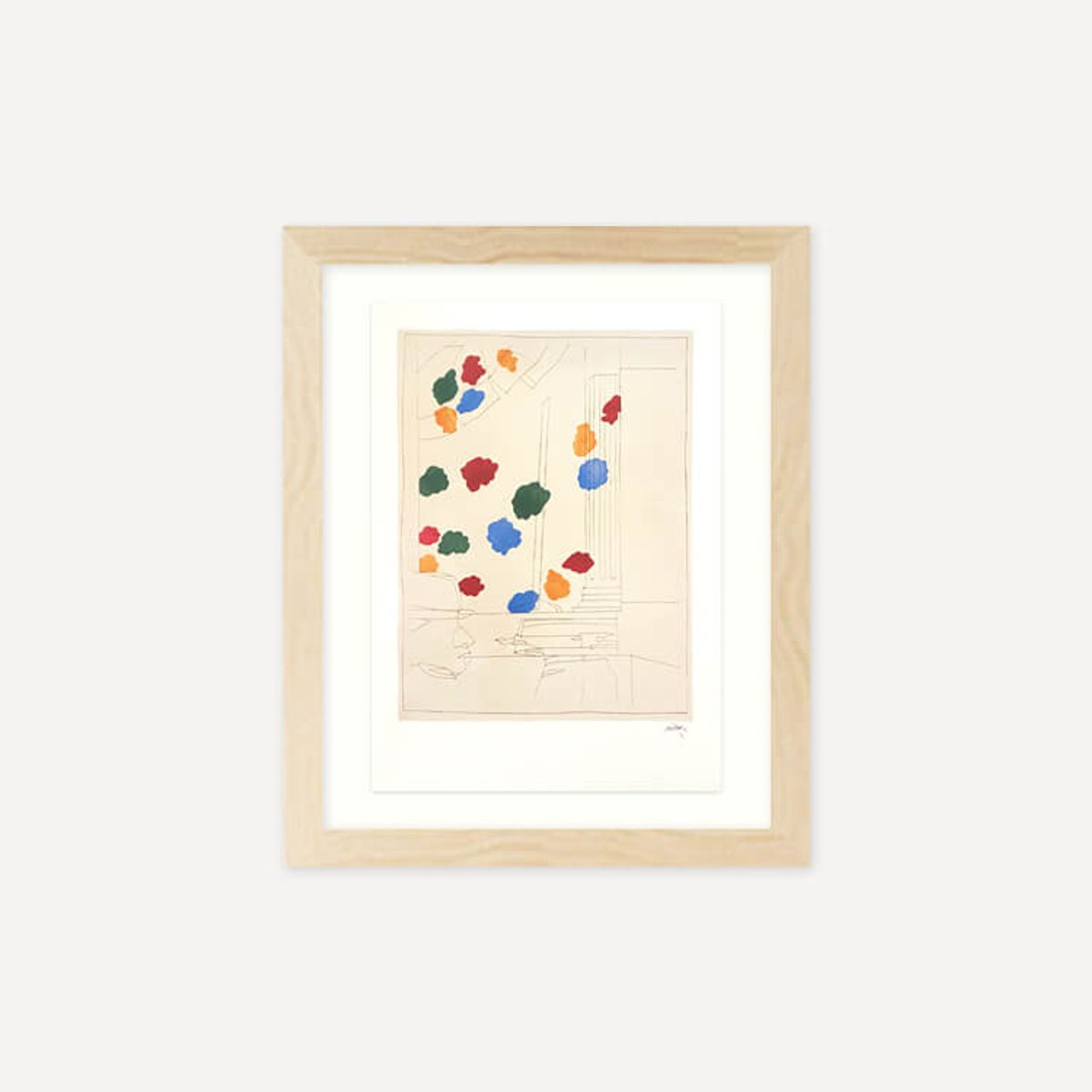 그릿시즌(GREET SEASON) 발레리오 아다미 Gorki a Capri, 1975 (액자 포함)