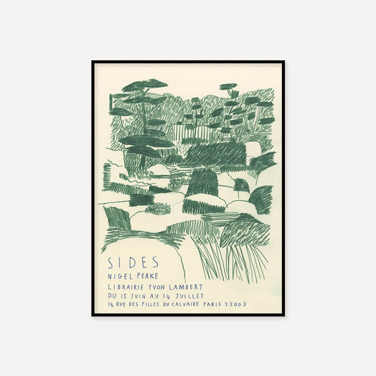 그릿시즌(GREET SEASON) 나이젤 피크 SIDES (액자 포함)