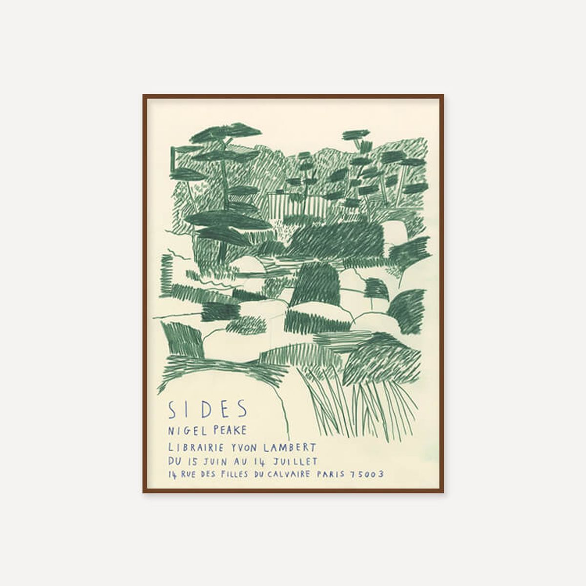 그릿시즌(GREET SEASON) 나이젤 피크 SIDES (액자 포함)