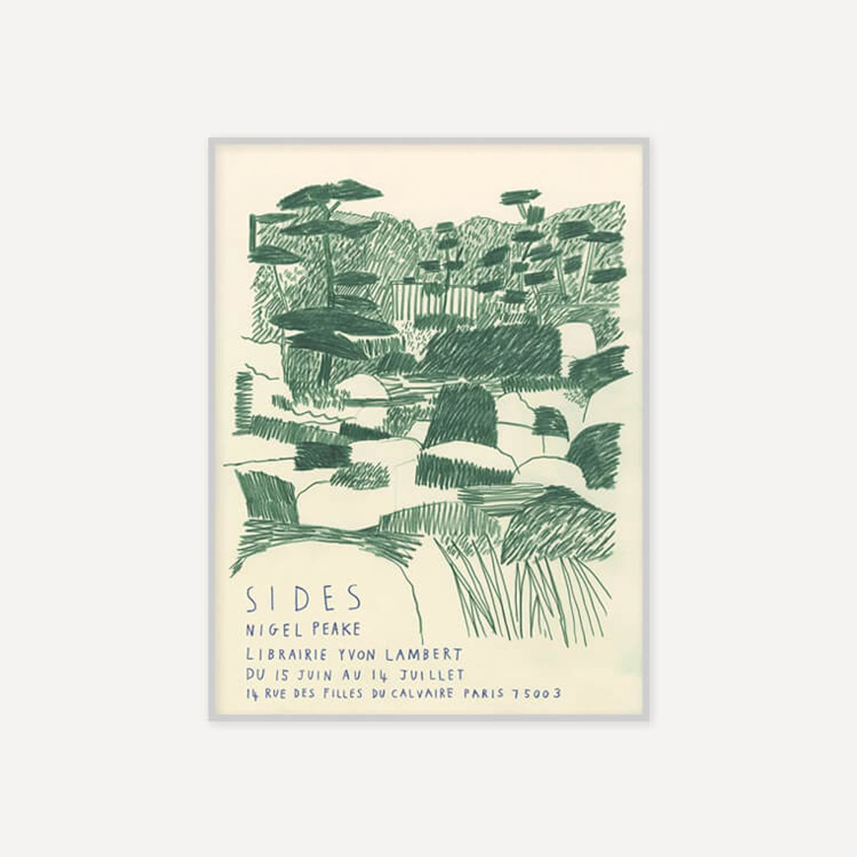 그릿시즌(GREET SEASON) 나이젤 피크 SIDES (액자 포함)