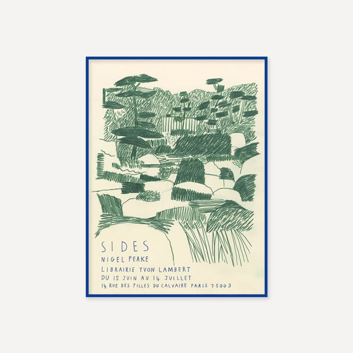 그릿시즌(GREET SEASON) 나이젤 피크 SIDES (액자 포함)