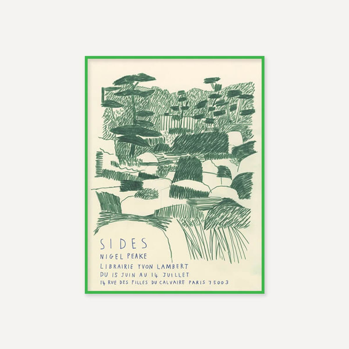 그릿시즌(GREET SEASON) 나이젤 피크 SIDES (액자 포함)