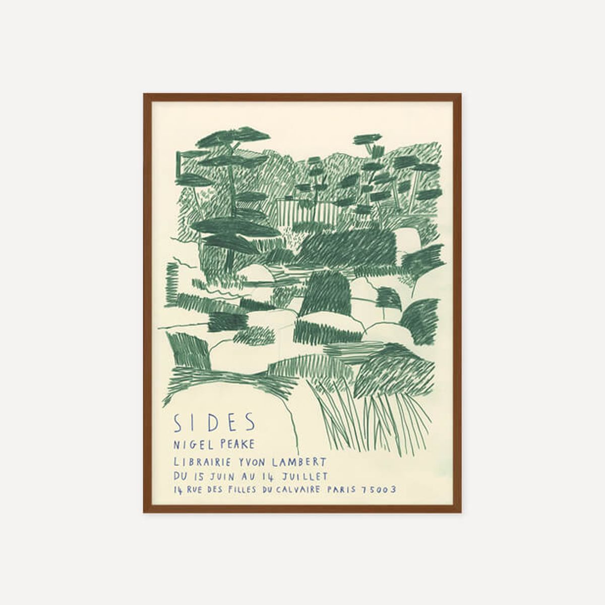 그릿시즌(GREET SEASON) 나이젤 피크 SIDES (액자 포함)