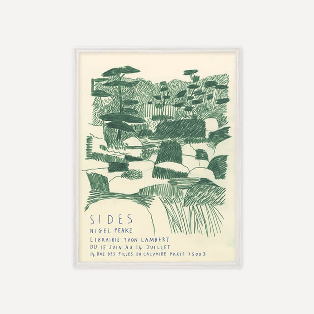 그릿시즌(GREET SEASON) 나이젤 피크 SIDES (액자 포함)