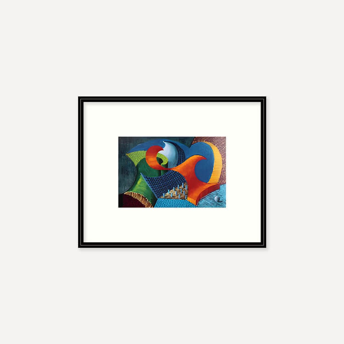 그릿시즌(GREET SEASON) 데이비드 호크니 The Eleventh V.N. Painting, 1992 (액자 포함)