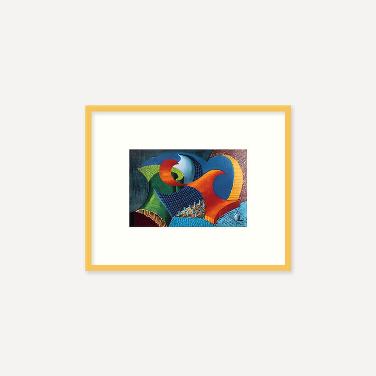 그릿시즌(GREET SEASON) 데이비드 호크니 The Eleventh V.N. Painting, 1992 (액자 포함)