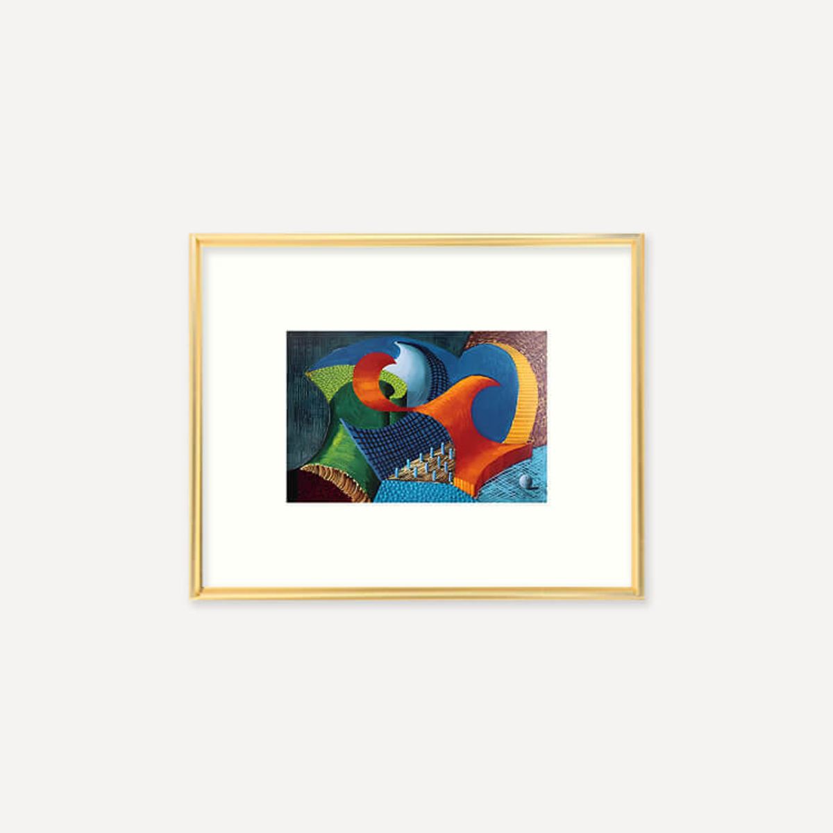 그릿시즌(GREET SEASON) 데이비드 호크니 The Eleventh V.N. Painting, 1992 (액자 포함)