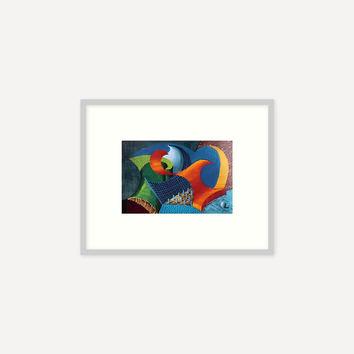 그릿시즌(GREET SEASON) 데이비드 호크니 The Eleventh V.N. Painting, 1992 (액자 포함)