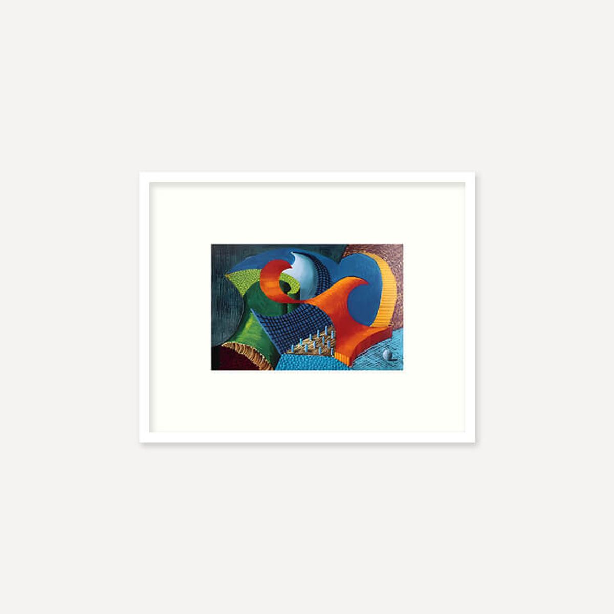 그릿시즌(GREET SEASON) 데이비드 호크니 The Eleventh V.N. Painting, 1992 (액자 포함)