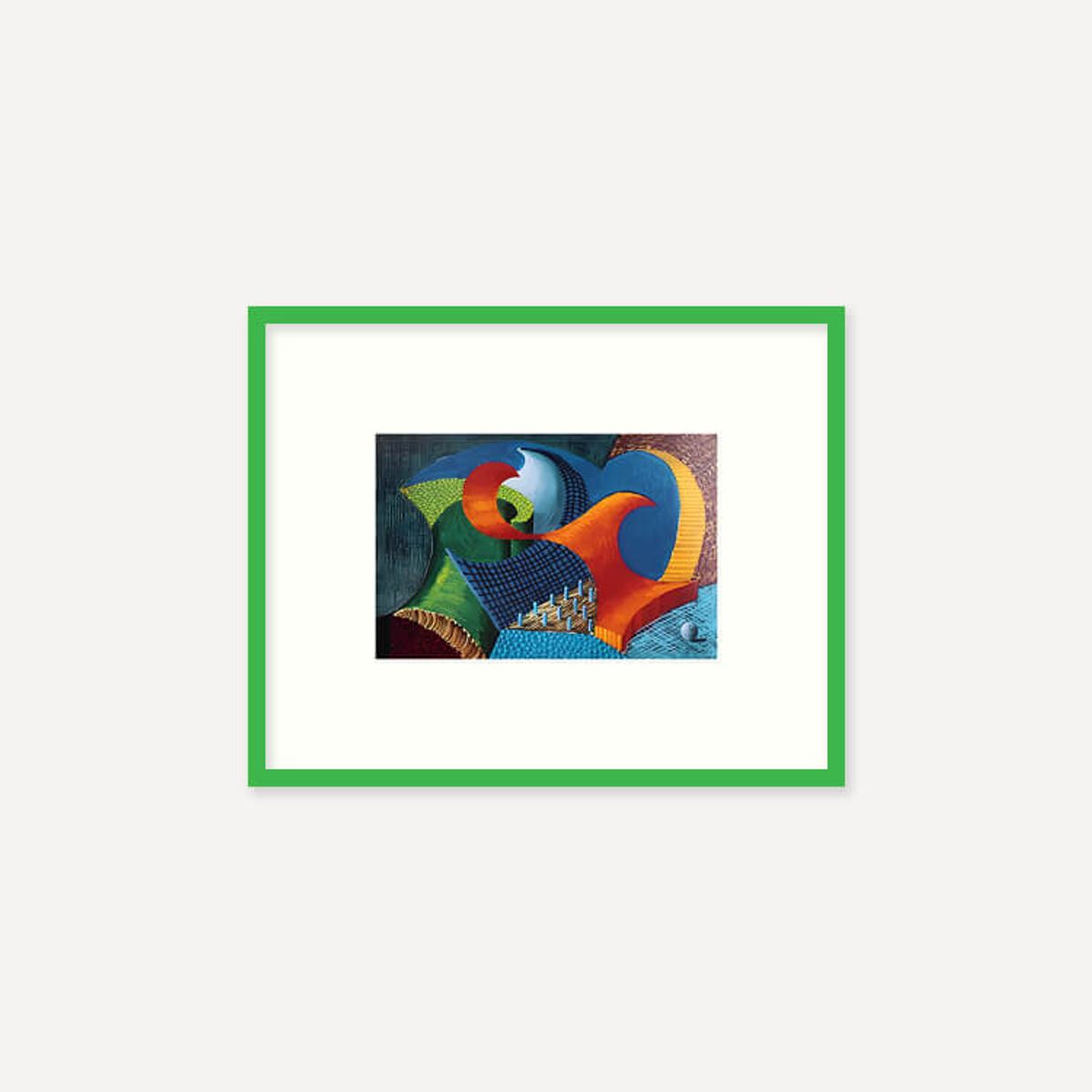 그릿시즌(GREET SEASON) 데이비드 호크니 The Eleventh V.N. Painting, 1992 (액자 포함)