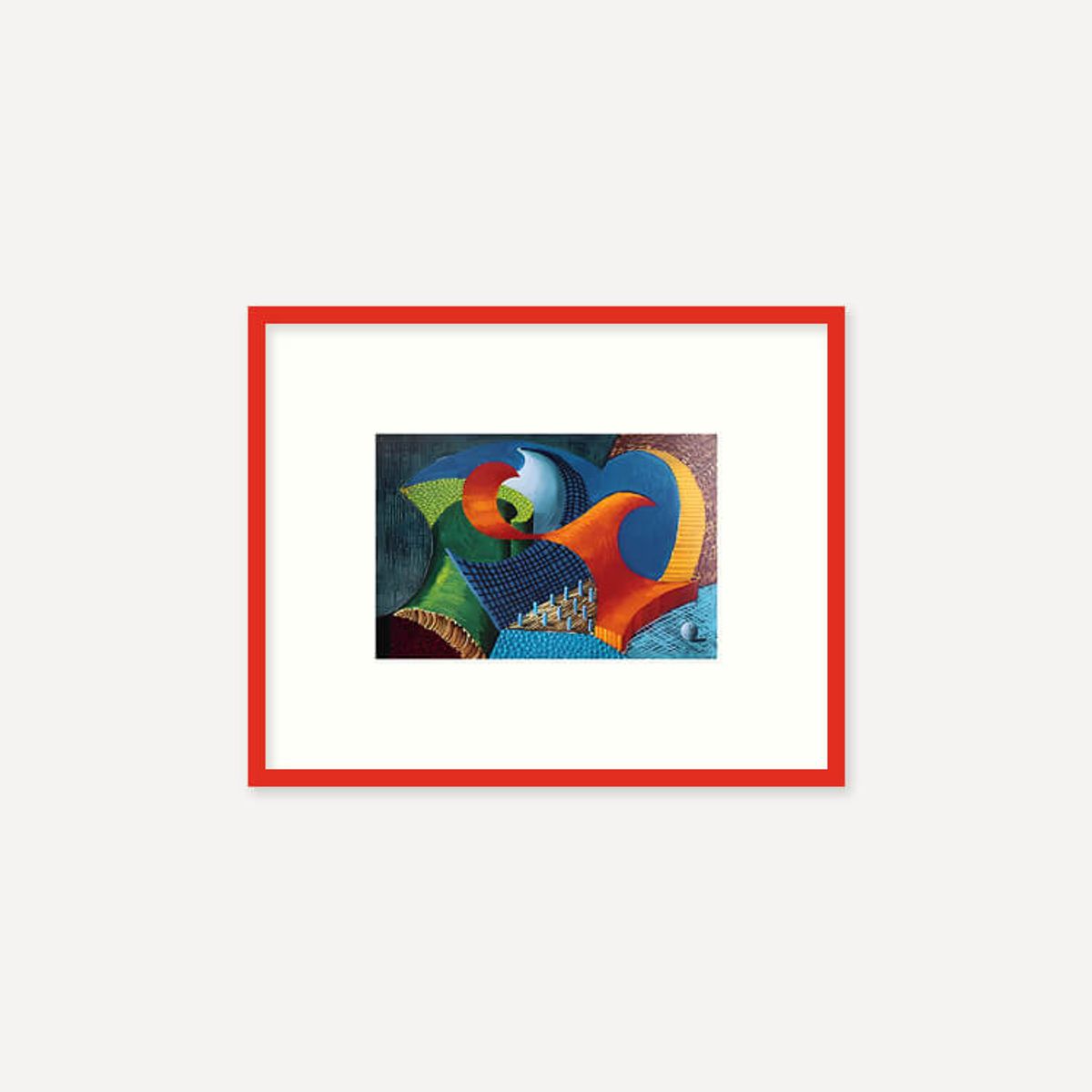그릿시즌(GREET SEASON) 데이비드 호크니 The Eleventh V.N. Painting, 1992 (액자 포함)