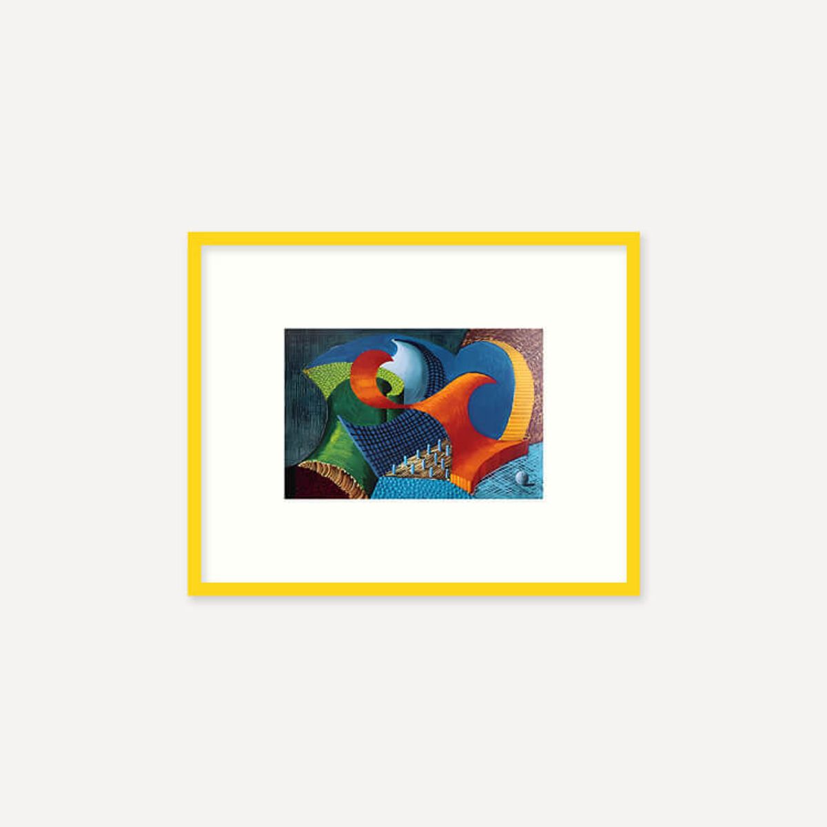그릿시즌(GREET SEASON) 데이비드 호크니 The Eleventh V.N. Painting, 1992 (액자 포함)