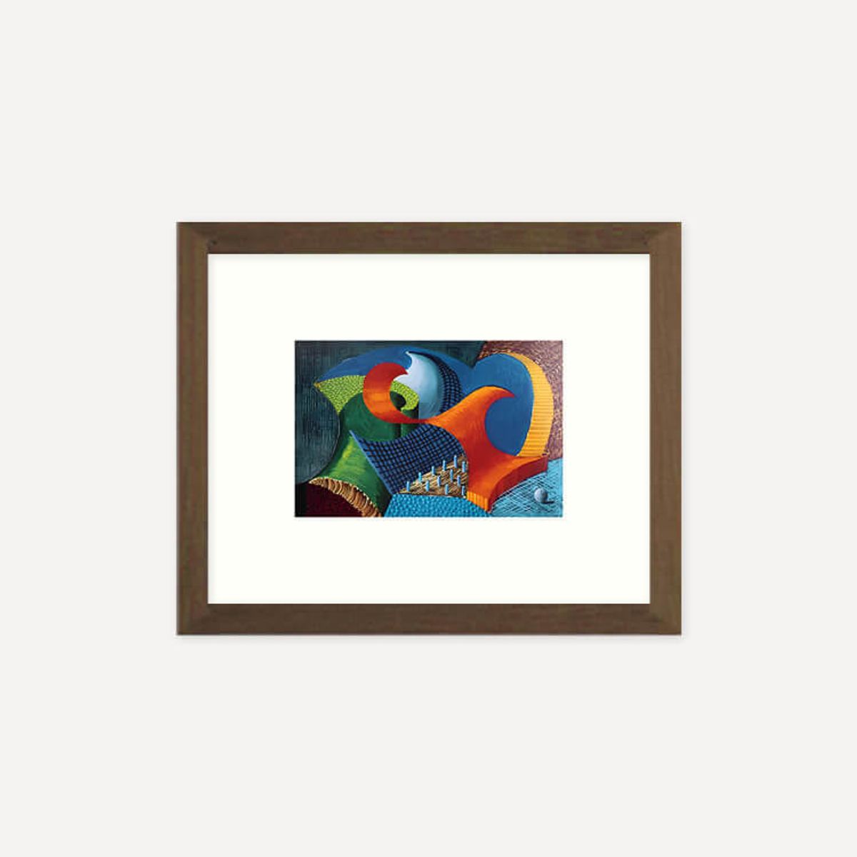 그릿시즌(GREET SEASON) 데이비드 호크니 The Eleventh V.N. Painting, 1992 (액자 포함)