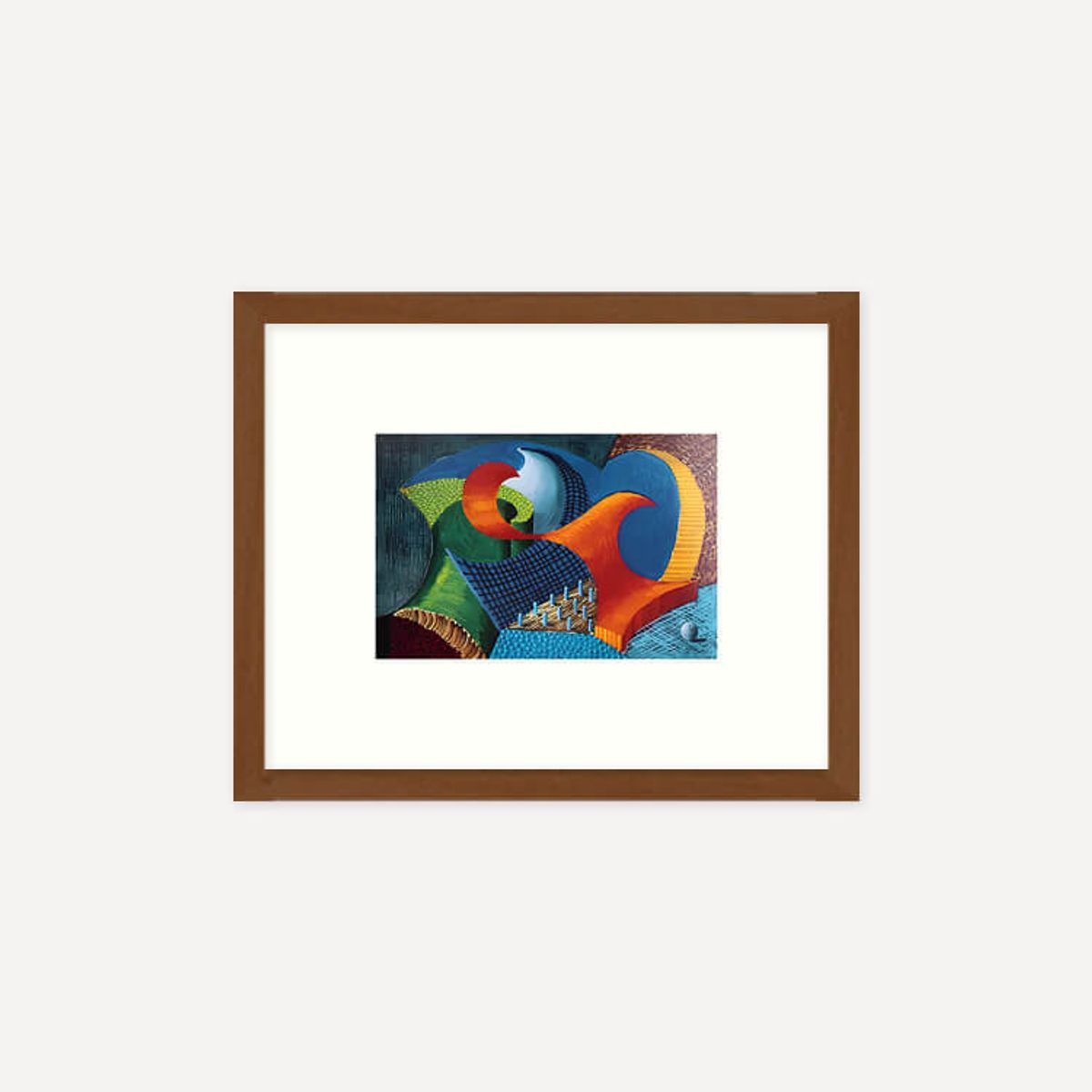 그릿시즌(GREET SEASON) 데이비드 호크니 The Eleventh V.N. Painting, 1992 (액자 포함)