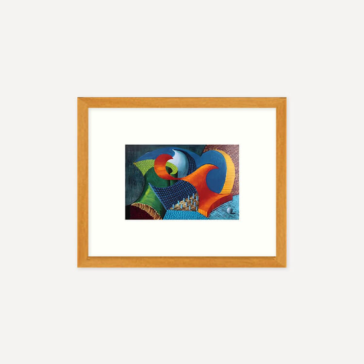 그릿시즌(GREET SEASON) 데이비드 호크니 The Eleventh V.N. Painting, 1992 (액자 포함)