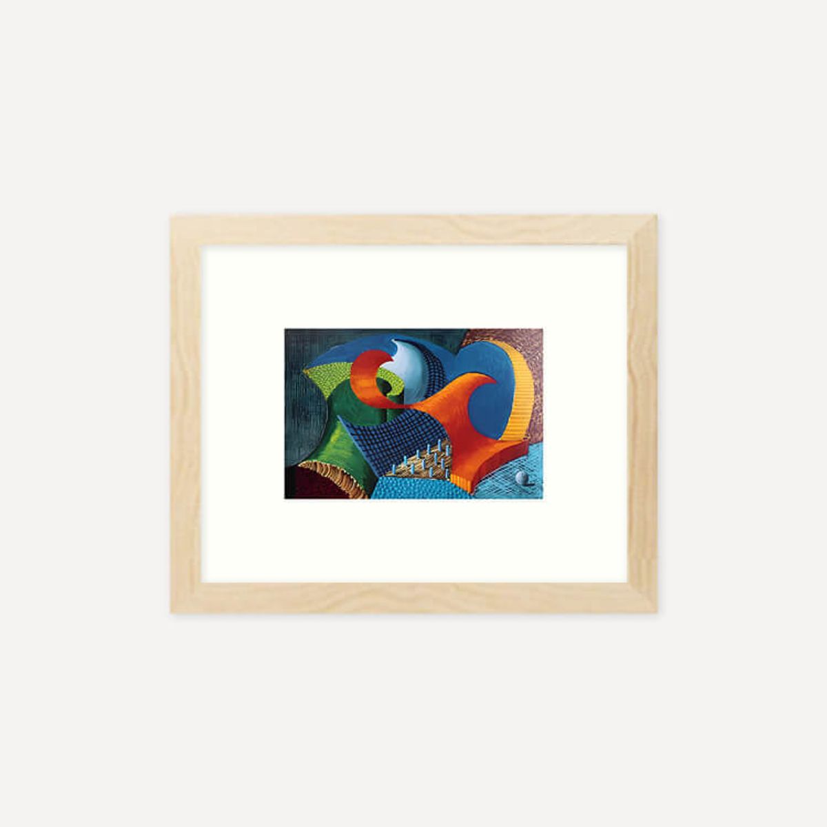 그릿시즌(GREET SEASON) 데이비드 호크니 The Eleventh V.N. Painting, 1992 (액자 포함)